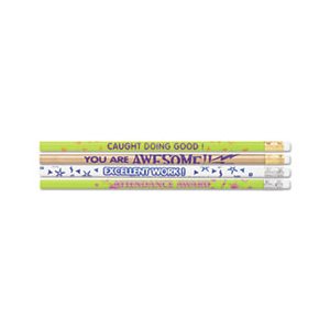 PENCIL, Award, Woodcase, Motivational Assortment, HB #2, 144 / Box