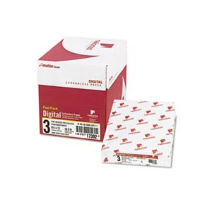 PAPER, 3-PART, Fast Pack Digital Carbonless Paper, 8.5" x 11", Pink / Canary / White, 2500 / Carton