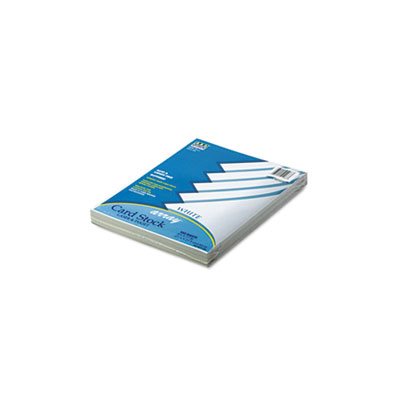 CARD STOCK, Array, 65LB, 8.5" X 11", White, 100 Sheets / Pack