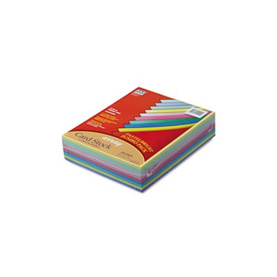 CARD STOCK, Array, 65LB, 8.5" X 11", Assorted Colors, 250 Sheets / Pack