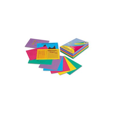 PAPER, COLORED, BOND, Array, 24lb, 8.5" x 11", Assorted Designer Colors, 500 SHEETS / Ream