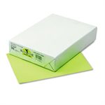 PAPER, COLORED, Kaleidoscope, Multipurpose, 24lb, 8.5" X 11", Lime, 500 SHEETS / REAM