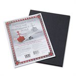 CONSTRUCTION PAPER, Riverside, 76lbs, 9" x 12", Black, 50 Sheets / Pack