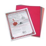CONSTRUCTION PAPER, Riverside, 76lbs, 9" x 12", Assorted COLORS, 50 Sheets / Pack