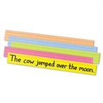 Sentence Strips, 24" x 3", Assorted Bright Colors, 100 / Pack