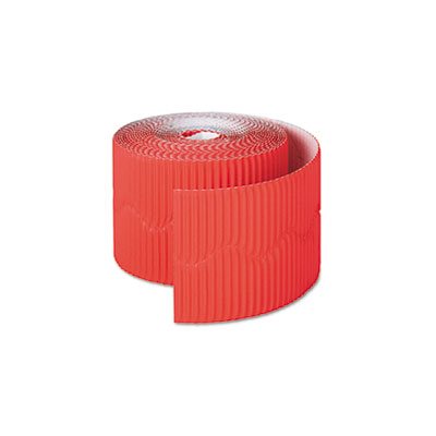 Bordette Decorative Border, 2 1 / 4" x 50' Roll, Flame Red