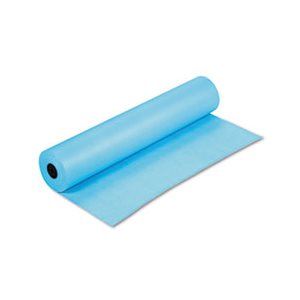 PAPER, KRAFT ROLL, Rainbow, Duo-Finish, Colored, 35lbs, 36" x 1000', Sky Blue