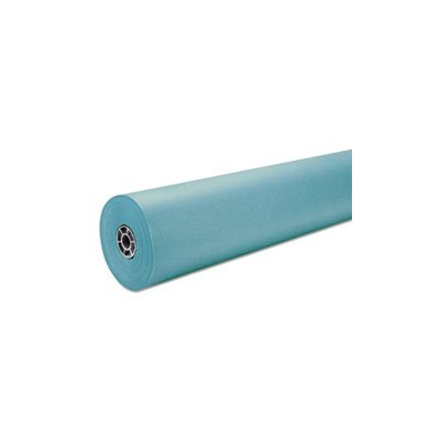 PAPER, KRAFT ROLL, Rainbow, Duo-Finish, Colored, 35lbs, 36" x 1000', Aqua