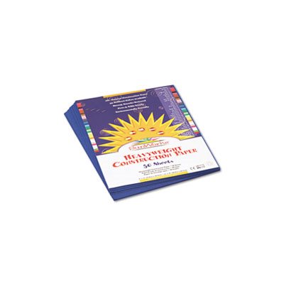 Construction Paper, SUNWORKS, 58lbs, 9" x 12", Dark Blue, 50 Sheets / Pack