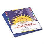 Construction Paper, SUNWORKS, 58lbs, 9" x 12", Dark Blue, 50 Sheets / Pack