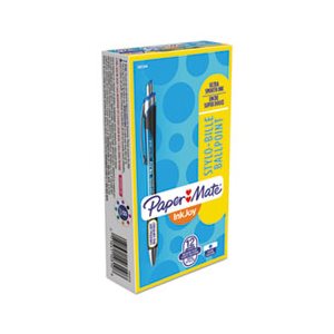 PEN, RETRACTABLE, BALLPOINT, InkJoy 550 RT, 1mm, Blue, Dozen