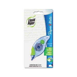 CORRECTION TAPE, GRIP, DryLine, Non-Refillable, .2" x 335"