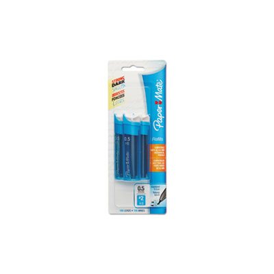 Lead, 0.5mm, HB, Black, Refills, 3 Tubes of 35, 105 / Pack