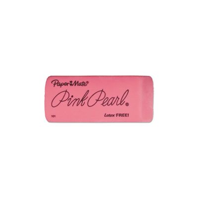 ERASER, Pink Pearl, Large, 3 / Pack