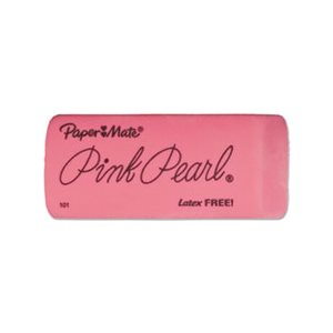 ERASER, Pink Pearl, Large, 3 / Pack