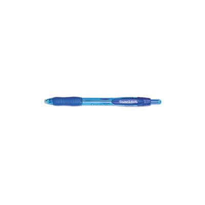 PEN, BALLPOINT, RETRACTABLE, Blue Ink, Bold, Dozen