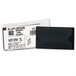 HOLDERS, MAGNETIC LABEL, Slap-Stick, Side Load, 4.25" x 2.5", Black, 10 / Pack
