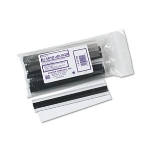 HOLDERS, Magnetic Label, Side Load, 6" x 1", Clear, 10 / Pack