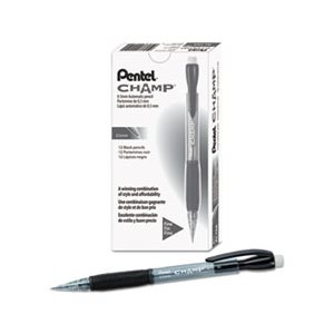 PENCIL, MECHANICAL, Champ, 0.5 mm,Translucent Gray Barrel, Dozen