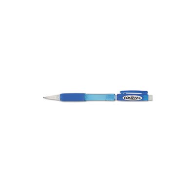 PENCIL, MECHANICAL, Cometz, HB #2, .9mm, BLACK LEAD, Blue BARREL, Dozen