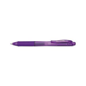 PEN, RETRACTABLE, GEL, EnerGel-X, .7mm, Violet Barrel / Ink, Dozen