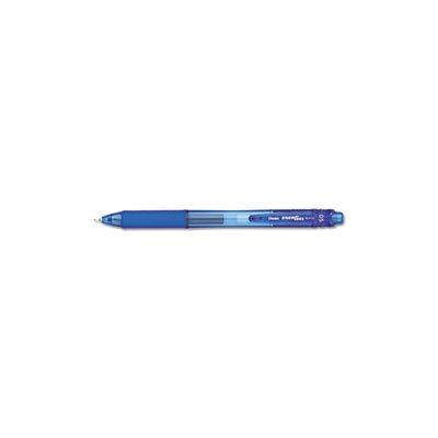 PEN, RETRACTABLE, GEL, EnerGel-X, .5mm, Blue Barrel / Ink, Dozen