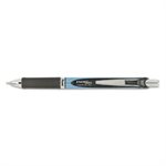 PEN, RETRACTABLE, LIQUID GEL, EnerGel RTX, .7mm, FINE, Black / Gray BARREL, Black Ink