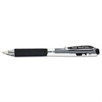 PEN, RETRACTABLE, GEL, WOW!, .7mm, Translucent Barrel, Black Ink, Dozen
