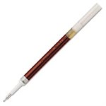 Refill, PEN, for Pentel EnerGel Retractable Liquid Gel Pens, Medium, Red Ink