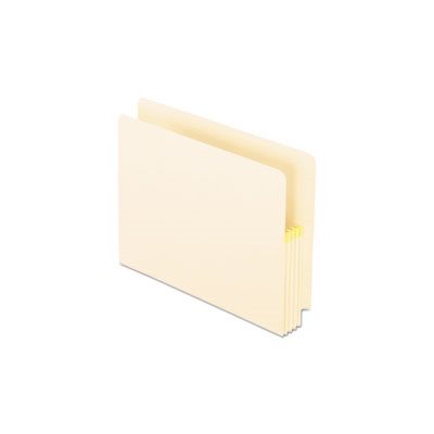 FILE POCKET, EXPANDING, CONVERTIBLE END TAB, MANILA, 25 / BOX