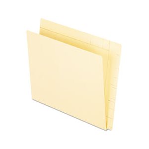 Conversion Folder, Straight Cut, Top Tab, Letter, Manila, 100 / Box