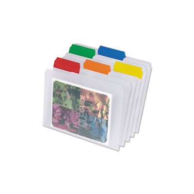 FILE FOLDERS, Poly, 1 / 3 Cut Top Tab, Letter, Clear, 25 / Box FILE FOLDERS, Poly, 1 / 3 Cut Top Tab, Letter, Clear, 25 / Box