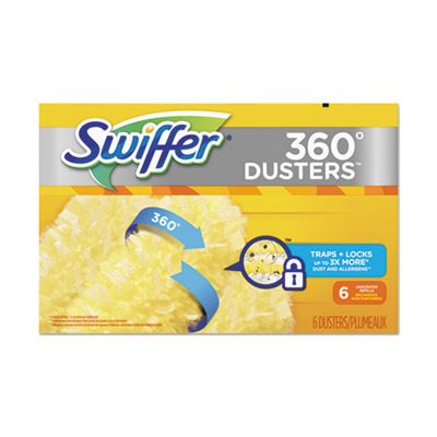 REFILL, SWIFFER 360 DUSTER, DUST LOCK, YELLOW, 6 / BOX, 4 BOX / CARTON