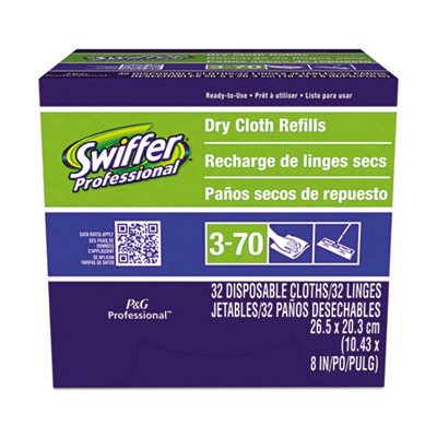 REFILL, SWIFFER DUSTER CLOTHS, 32 SHEETS, WHITE