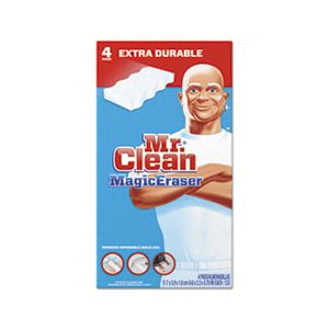 CLEANER, Magic Eraser, Extra Durable, 4.6" x 2.4", 4 / Box