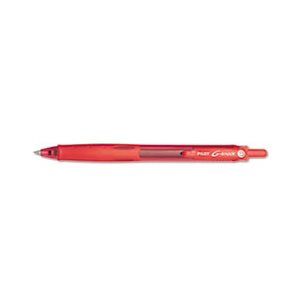 PEN, RETRACTABLE, G-Knock BeGreen, Gel, Red Ink, .7mm, Dozen