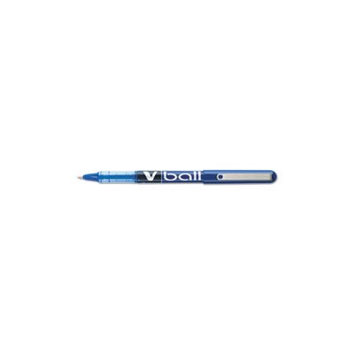 PEN, ROLLER BALL, STICK, VBall, Liquid, Blue Ink, .5mm, Dozen