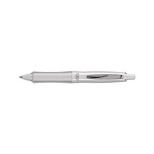 Dr. Grip PureWhite Advanced Ink Retractable Ball Point Pen, Black Ink, 1mm