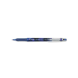 P-500 Precise Gel Ink Roller Ball Stick Pen, Blue Ink, .5mm, Dozen