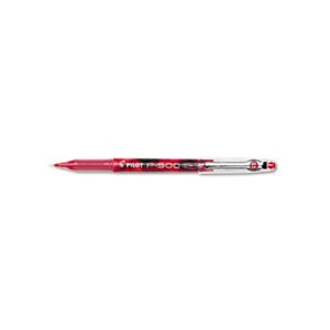 P-500 Precise Gel Ink Roller Ball Stick Pen, Red Ink, .5mm, Dozen