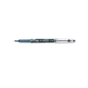 P-700 Precise Gel Ink Roller Ball Stick Pen, Black Ink, .7mm, Dozen