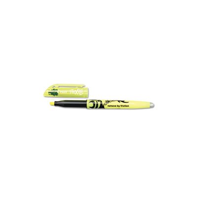 Frixion Lite Erasable Highlighter, Yellow Ink, Chisel, Dozen