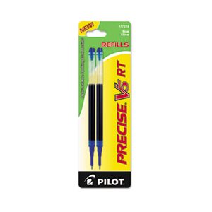 Refill for Precise V5 RT Rolling Ball, Extra Fine, Blue Ink, 2 / Pack