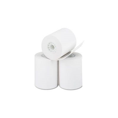 Thermal Paper Rolls, Cash Register / Calculator Roll, 2 1 / 4" x 85 ft, White, 3 / Pk