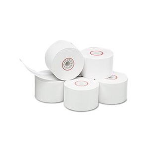 Single Ply Thermal Cash Register / POS Rolls, 1 3 / 4" x 150 ft., White, 10 / Pk