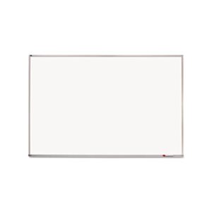 Porcelain Magnetic Whiteboard, 96 x 48, Aluminum Frame