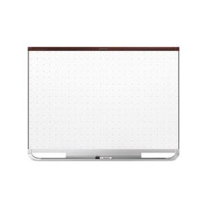 Prestige 2 Magnetic Total Erase Whiteboard, 96 x 48, Mahogany Frame