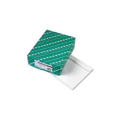 Open Side Booklet Envelope, 13 x 10, White, 100 / Box