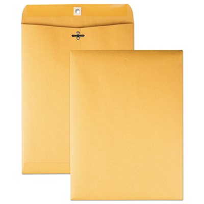 Clasp Envelope, 9 x 12, 28lb, Brown Kraft, 100 / Box