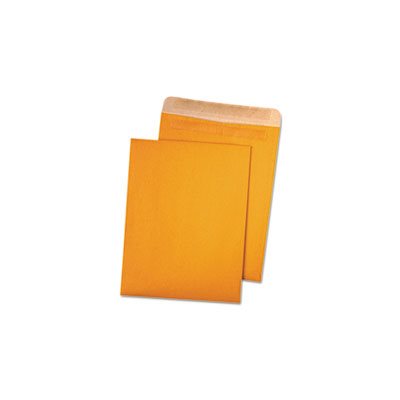 100% Recycled Brown Kraft Redi Seal Envelope, 9 x 12, Brown Kraft, 100 / Box